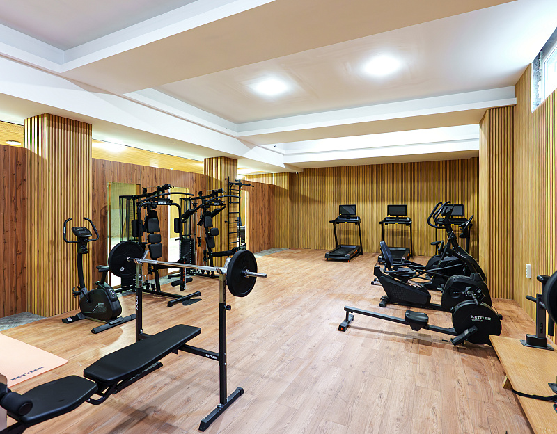 Санаторий «Парк Шафран» г. Ессентуки. Тренажерный зал